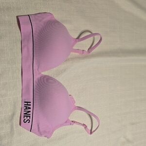 Hanes Light Pink Bra, NWOT, Sz XL